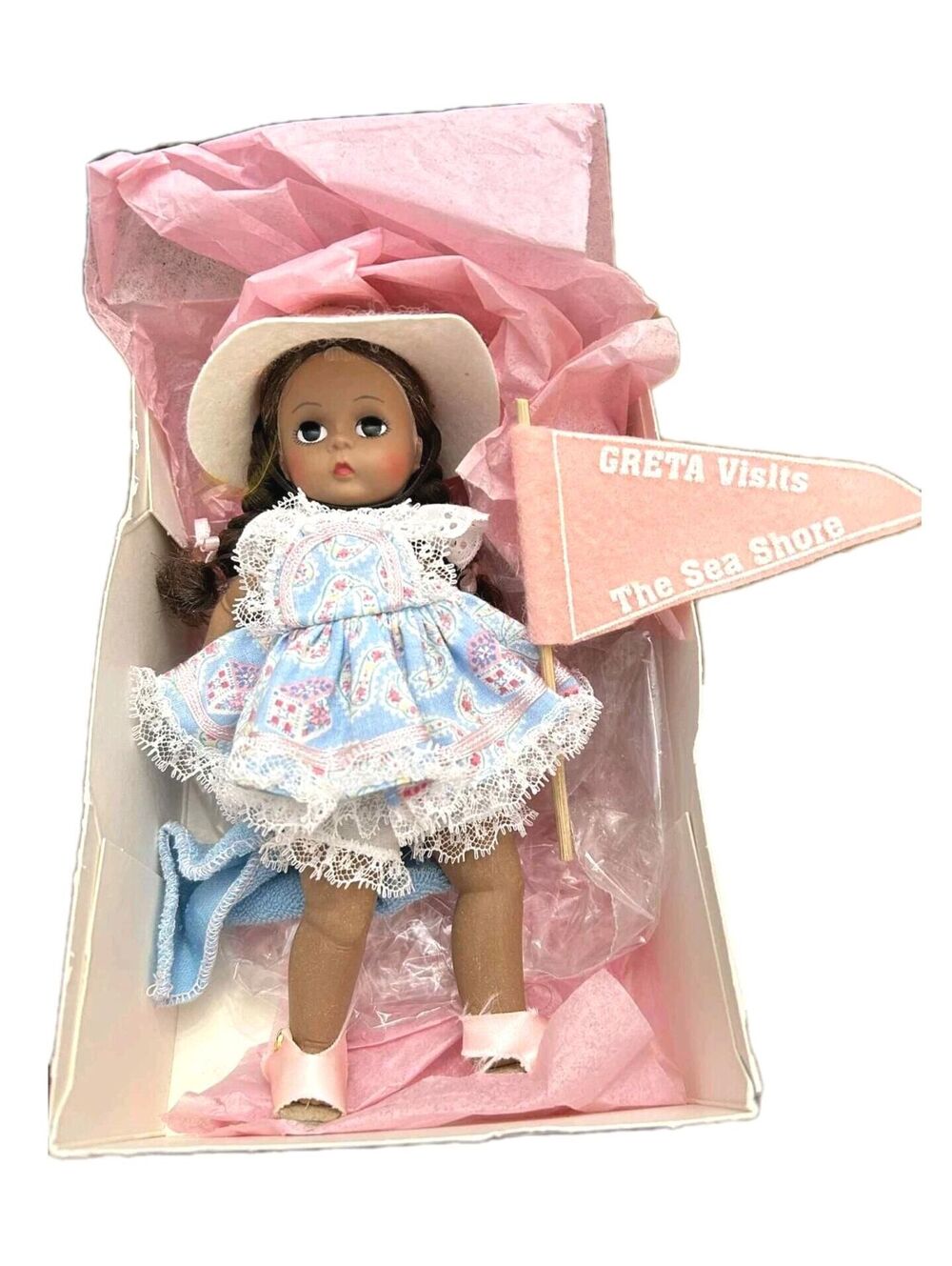 Madame Alexander "Greta Visits the Seashore" Doll 8”Excl Jacksonville Show 1996